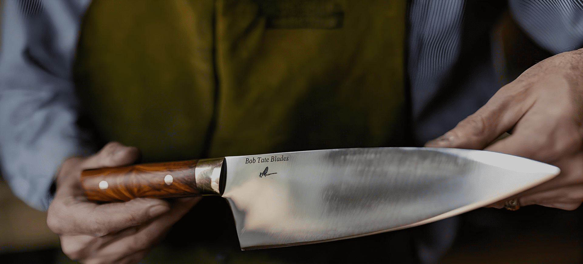 A knife that is on top of a table.