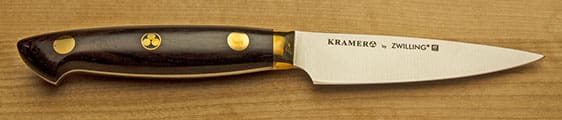 A knife with the name kristine on it.